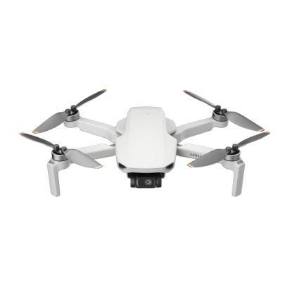 Dron DJI Mini 4K, 4K kamera, 3-axis gimbal, vrijeme leta do 31min, upravljanje daljinskim upravljačem, sivi