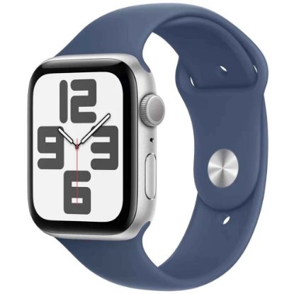 Pametni sat Apple Watch SE 2024 GPS, 40mm, Silver Aluminium Case, plavi