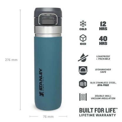 Boca STANLEY Go Quick Flip Water Bottle, 0.7l, plava