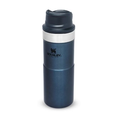 Šalica STANLEY Classic Trigger-Action Travel Mug, 0.35l, tamno plava