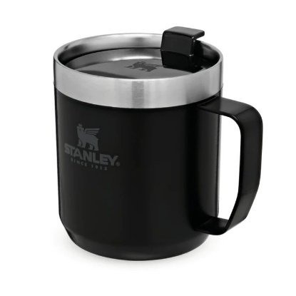 Šalica STANLEY Classic Legendary Camp Mug, 0.35l, crna
