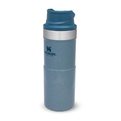 Šalica STANLEY Classic Trigger-Action Travel Mug, 0.35l, svijetlo plava