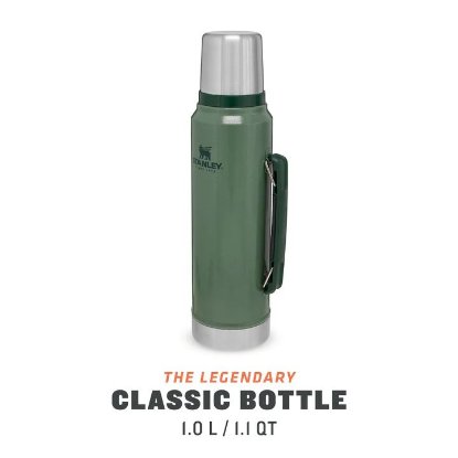 Boca STANLEY Classic Legendary Bottle, 1.0l, zelena