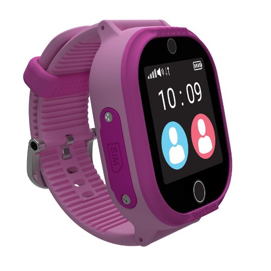 Dječji pametni sat MYKI 4 Lite, praćenje lokacije, primanje i slanje poziva, slanje SMS-a, rozi