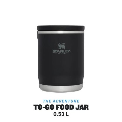 Posuda za hranu STANLEY Adventure To-Go Food Jar, 0.53l, crna