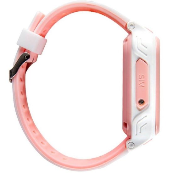 Dječji pametni sat MYKI 4, 4G video pozivi, praćenje lokacije, vodootporan, bijelo-rozi