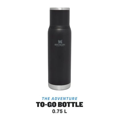 Boca STANLEY Adventure To-Go Bottle, 0.750l, crna