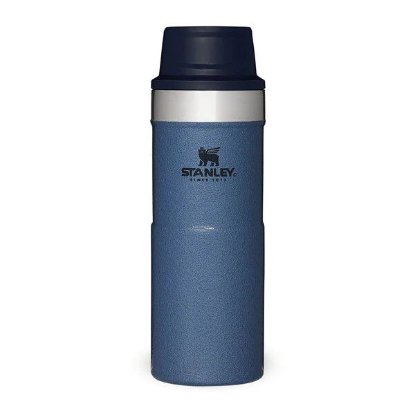 Šalica STANLEY Classic Trigger-Action Travel Mug, 0.35l, modra
