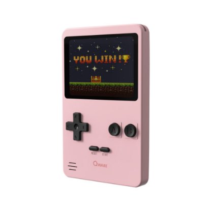 Igraća konzola QWARE Retro Gamer, 2,8" ekran, 240 igara, roza