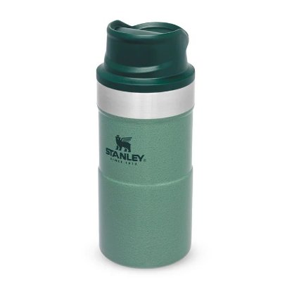 Šalica STANLEY Classic Trigger-Action Travel Mug, 0.25l, zelena