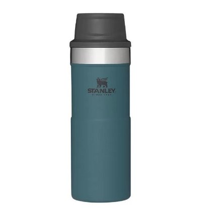 Šalica STANLEY Classic Trigger-Action Travel Mug, 0.35l, plava