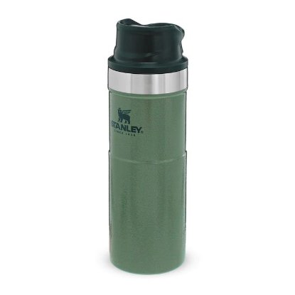 Šalica STANLEY Classic Trigger-Action Travel Mug, 0.47l, zelena