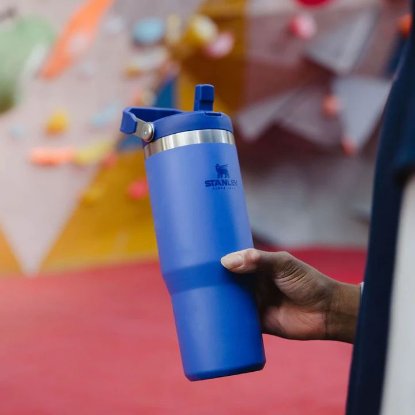 Boca STANLEY Classic Iceflow Flip Straw Tumbler, 0.89l, plava