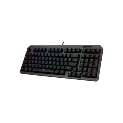 Tipkovnica ASUS TUF Gaming K3 Gen II, RGB, mehanička, optički switch, US Layout, crna, USB