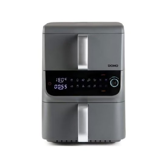Friteza na vrući zrak DOMO DO549FR, 2500 W, 10,0 l, siva