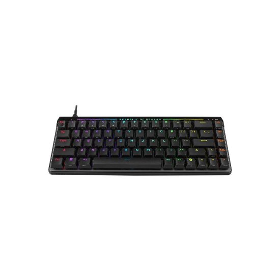 Tipkovnica ASUS ROG Falchion Ace HFX, RGB, mehanička, ROG HFX Magnetic, US Layout, crna