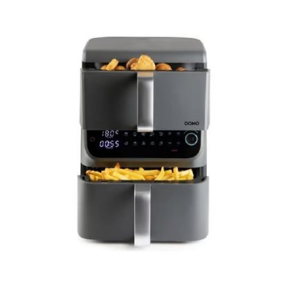 Friteza na vrući zrak DOMO DO549FR, 2500 W, 10,0 l, siva
