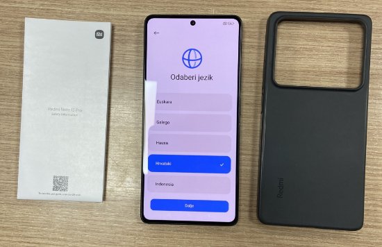 RABLJENI - Mobitel XIAOMI Redmi Note 13 Pro, 6,67", 8GB, 256GB, Android 13, crni