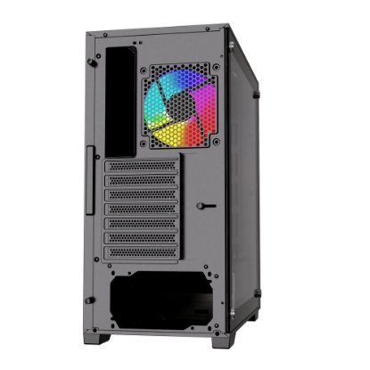 Kućište BIT FORCE VOLTRON ARGB-4, MIDI, ATX, RGB, crno, window, bez napajanja