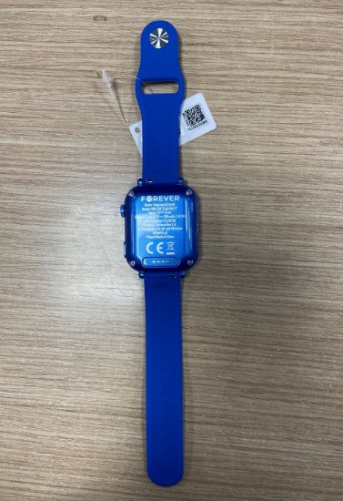 RABLJENI - Dječji pametni sat FOREVER LookMe! 3, 4G video pozivi, GPS, SOS gumb, vodootporan, plavi