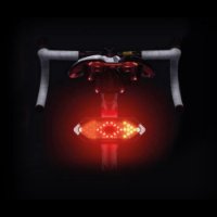 Žmigavci za bicikl SATZUMA USB Rechargable Bike Indicator