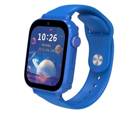 RABLJENI - Dječji pametni sat FOREVER LookMe! 3, 4G video pozivi, GPS, SOS gumb, vodootporan, plavi