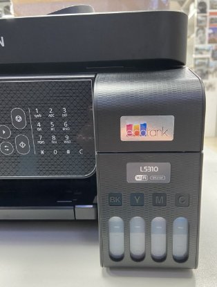 RABLJENI - Multifunkcijski printer EPSON EcoTank L5310, printer/scanner/copy/fax, 5760 dpi, USB, LAN, WiFi, crni