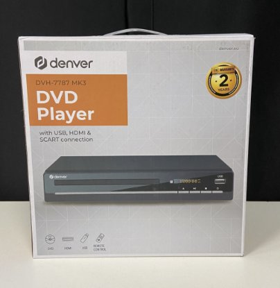 RABLJENI - DVD player DENVER DVH-7787, HDMI, USB ulaz za reprodukciju filmova i fotografija