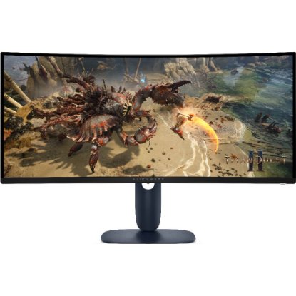 Gaming monitor 34" DELL ALIENWARE AW3425DWM, UWQHD, VA, 180Hz, 1ms, 400cd/m2, FreeSync, pivot, zakrivljeni, crni