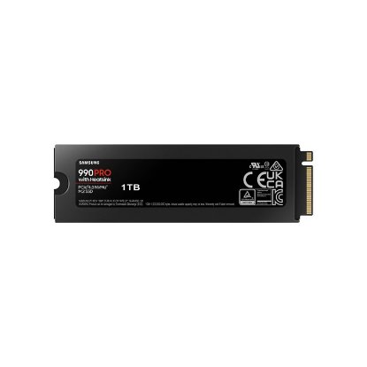 SSD 1TB SAMSUNG 990 PRO NVMe M.2, MZ-V9P1T0CW, maks. do 7450/6900 MB/s, hladnjak