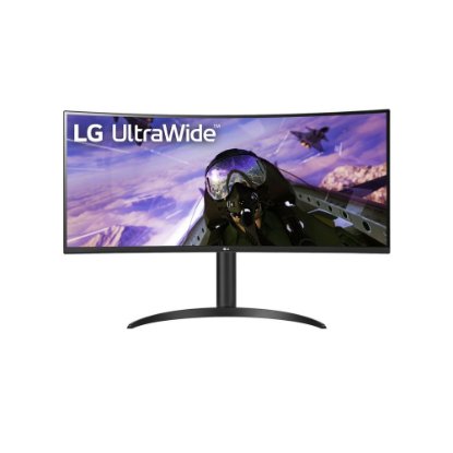 Gaming monitor 34" LG 34WP65CP-B.AEU, UWQHD, VA, 160Hz, 1ms, 300cd/m2, FreeSync, zakrivljeni, zvučnici, crni