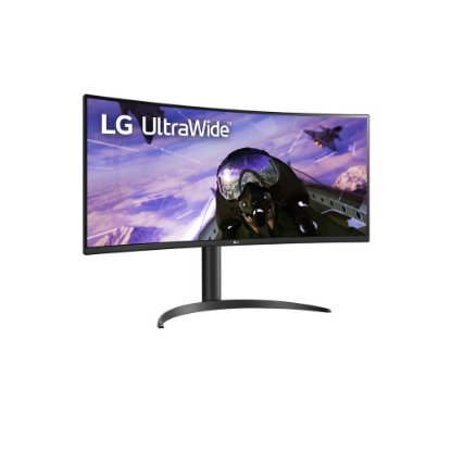 Gaming monitor 34" LG 34WP65CP-B.AEU, UWQHD, VA, 160Hz, 1ms, 300cd/m2, FreeSync, zakrivljeni, zvučnici, crni