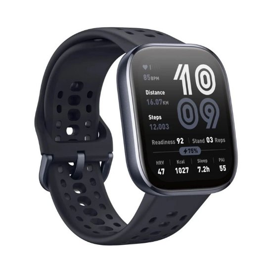 OPEN BOX - Pametni sat AMAZFIT Bip 6, pametne obavijesti, crni