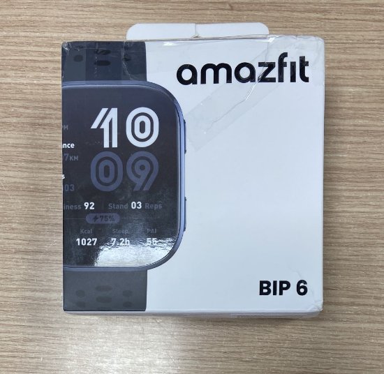 OPEN BOX - Pametni sat AMAZFIT Bip 6, pametne obavijesti, crni