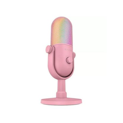 Mikrofon RAZER Seiren V3 Chroma, RGB, stolni, rozi