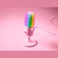 Mikrofon RAZER Seiren V3 Chroma, RGB, stolni, rozi