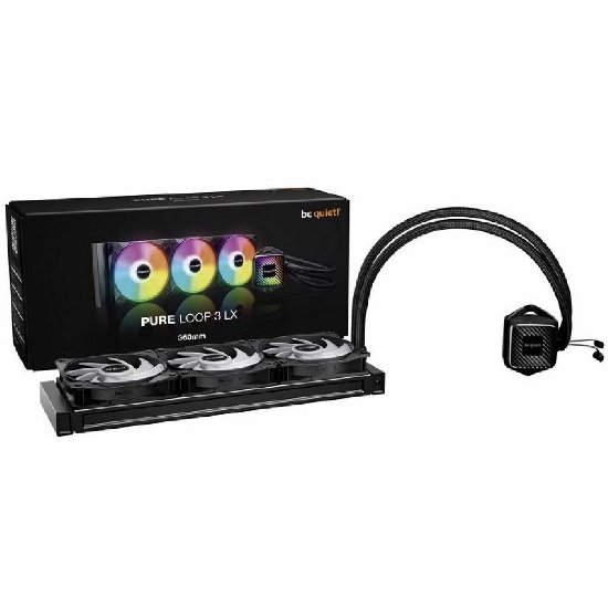Vodeno hlađenje BE QUIET Pure Loop 3 FX 360mm, ARGB, CPU hlađenje, za Intel i AMD