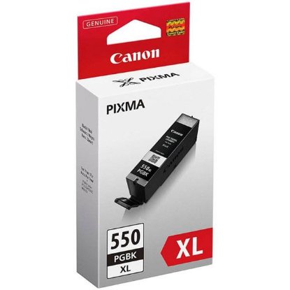 Tinta CANON PGI-550BK XL, za Pixma iP7250/iX6850/MX925, crna