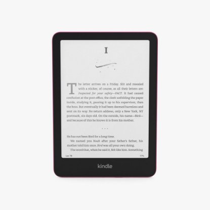 E-Book Reader AMAZON Kindle Paperwhite 2024, Ad, 7", 16GB, Bluetooth, rozi