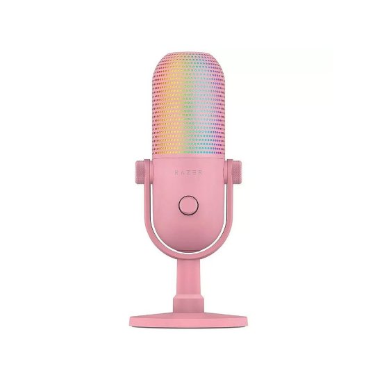 Mikrofon RAZER Seiren V3 Chroma, RGB, stolni, rozi