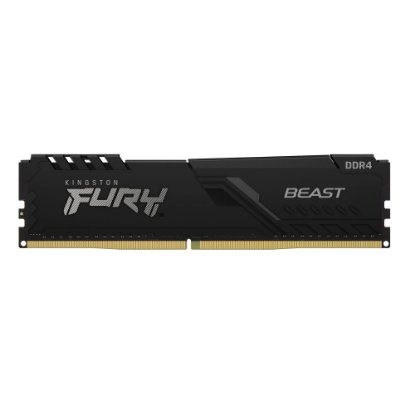 Memorija PC-25600, 16GB KINGSTON Fury Beast Black, DDR4, 3200Mhz, CL16