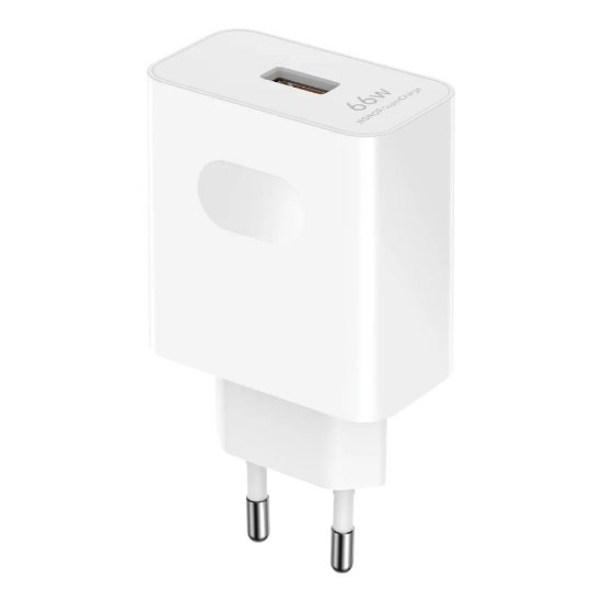 Kućni punjač HONOR SuperCharge Power Adapter, 66W, USB-A na USB-C kabel, bijeli