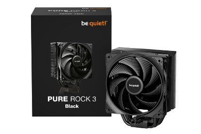 Cooler BE QUIET Pure Rock 3, za Intel i AMD, crni