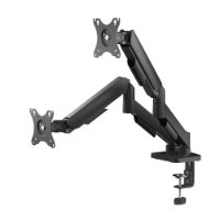 Stalak za monitor BIT FORCE BRACKET DMA-32-2M , stolni, do 32", za 2 monitora, crni