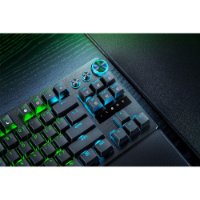 Tipkovnica RAZER Huntsman V3 Pro Tenkeyless 8KHz, Analog Optical Switch Gen 2, RGB, US Layout, USB, crna
