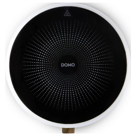Prijenosna indukcijska ploča DOMO DO30112IP, 2000 W, 22 cm, okrugla, crna