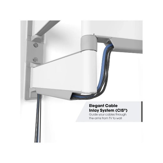 Nosač zidni za TV VOGEL'S TVM5645WH ELITE, 40"-77", zakretni, do 45 kg