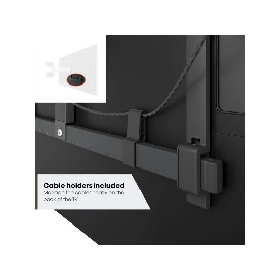 Nosač zidni za TV VOGEL'S TVM5705 ELITE, 40"-110", fiksni, do 100kg