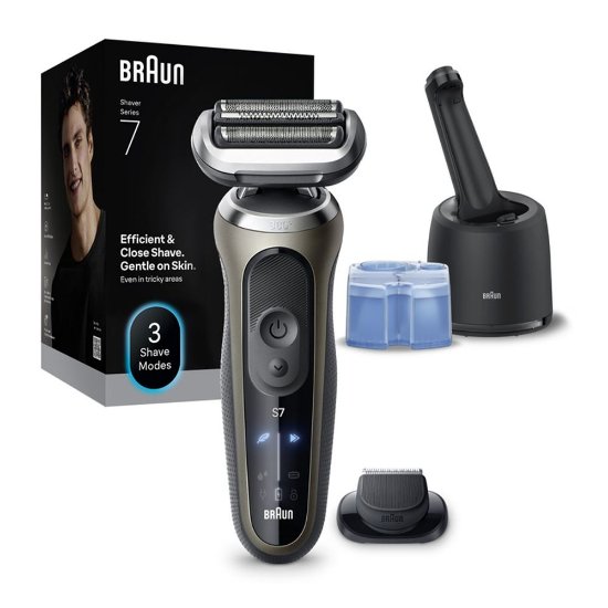 Aparat za brijanje BRAUN Series 7, 72-C7200cc, zeleni