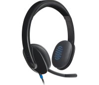 Slušalice LOGITECH Headset H540, USB, crne